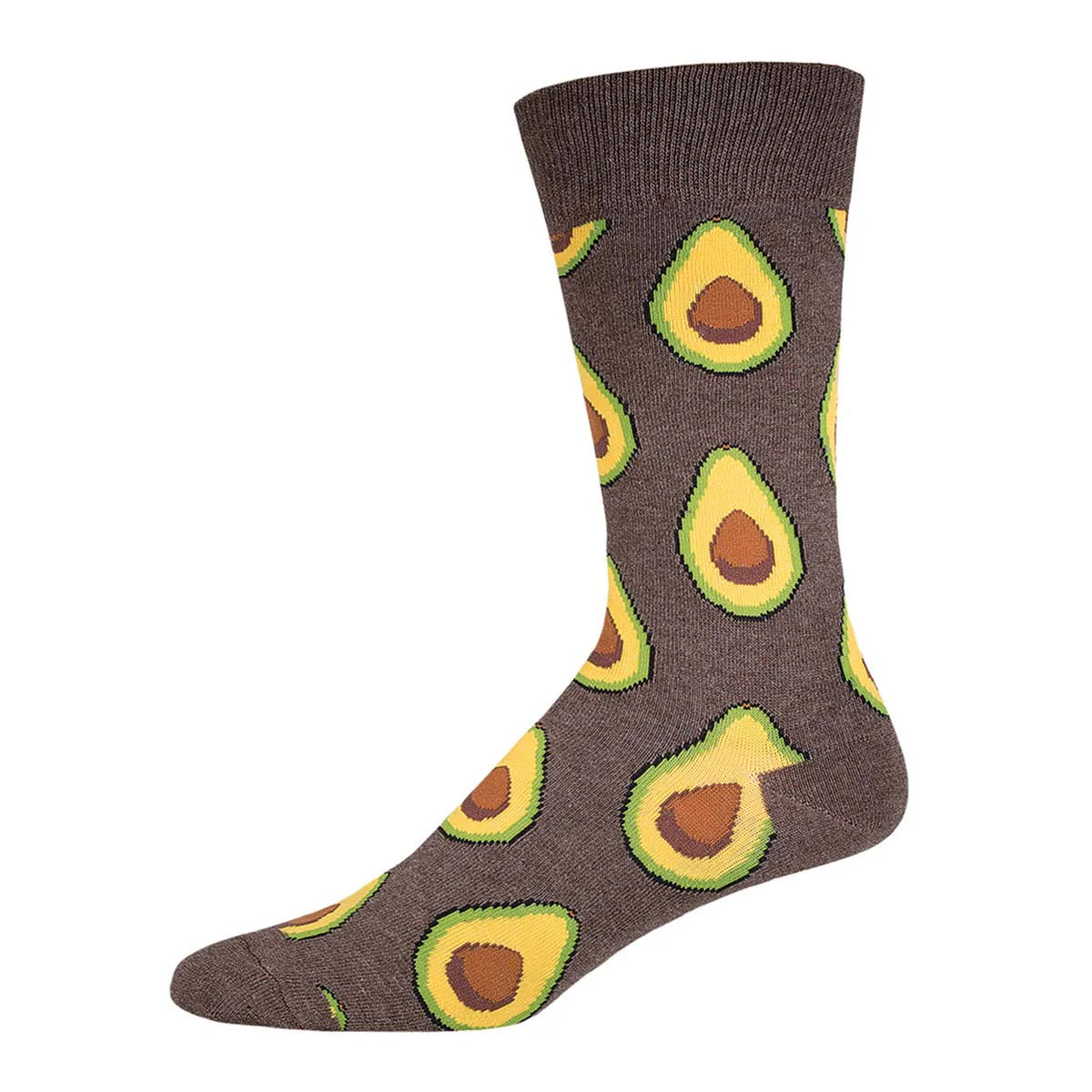 Unisex socks stylish white-Avocado | Men's Crew