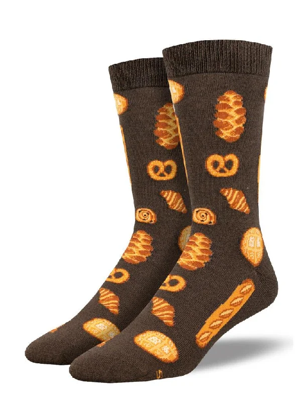 Unisex socks warm tan-Baker's Dozen | Men's Bamboo Crew