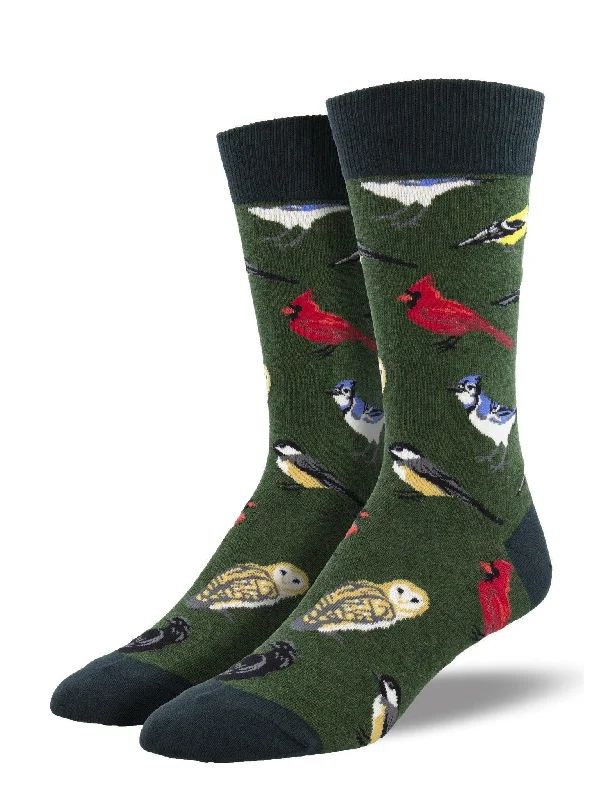 Unisex socks soft white-Bird is the Word | Men's Crew