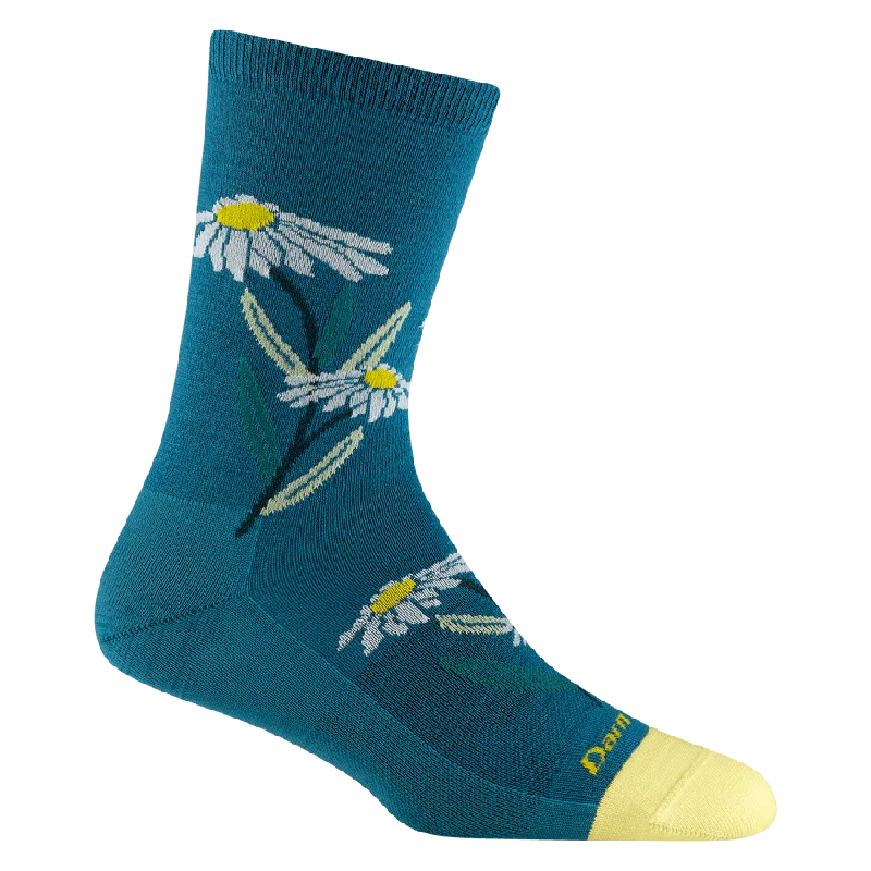 Unisex socks casual navy-Blossom | Women's Lightweight Crew #6104