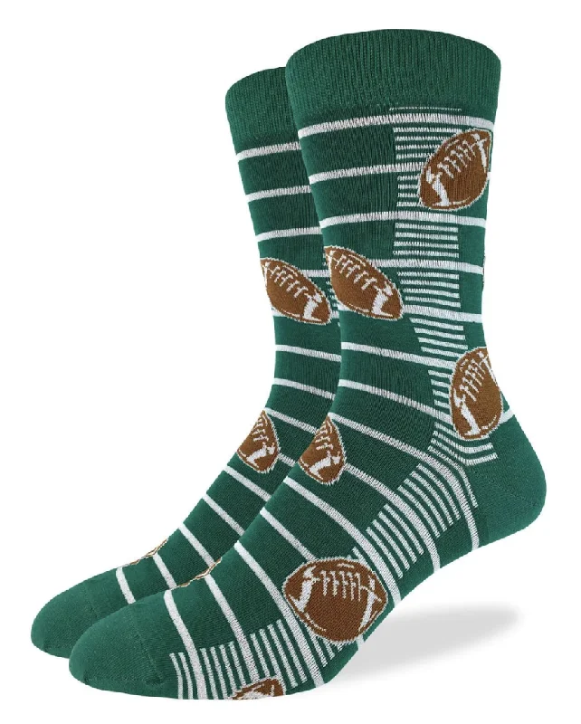 Unisex socks warm tan-Men's Football Crew Sock