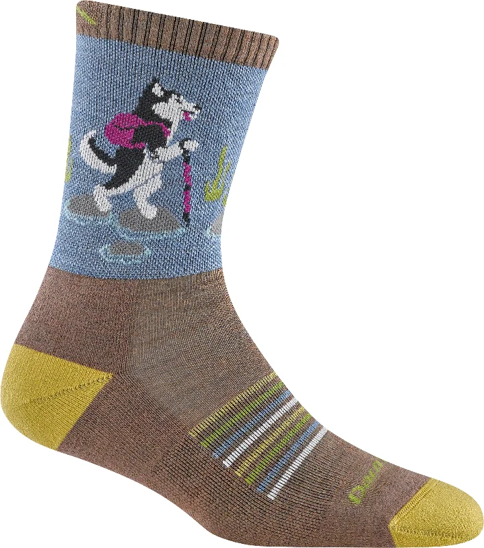 Unisex socks soft black-Critter Club | Women's Lightweight Micro Crew with Cushion #5001