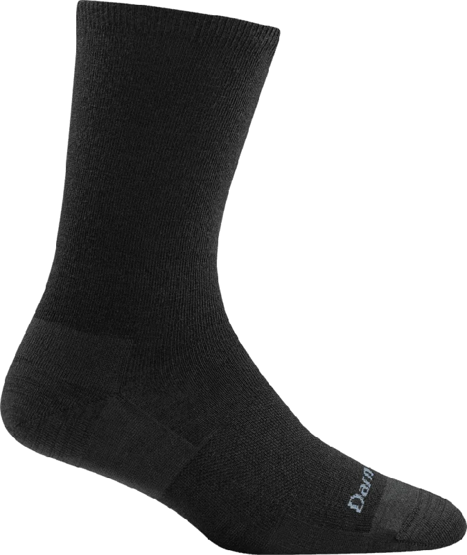 Unisex socks durable gray-Solid Basic | Women's Lightweight Crew #6012