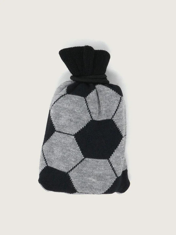 Unisex socks soft gray-Football Socks In A Bag - Grey Marle