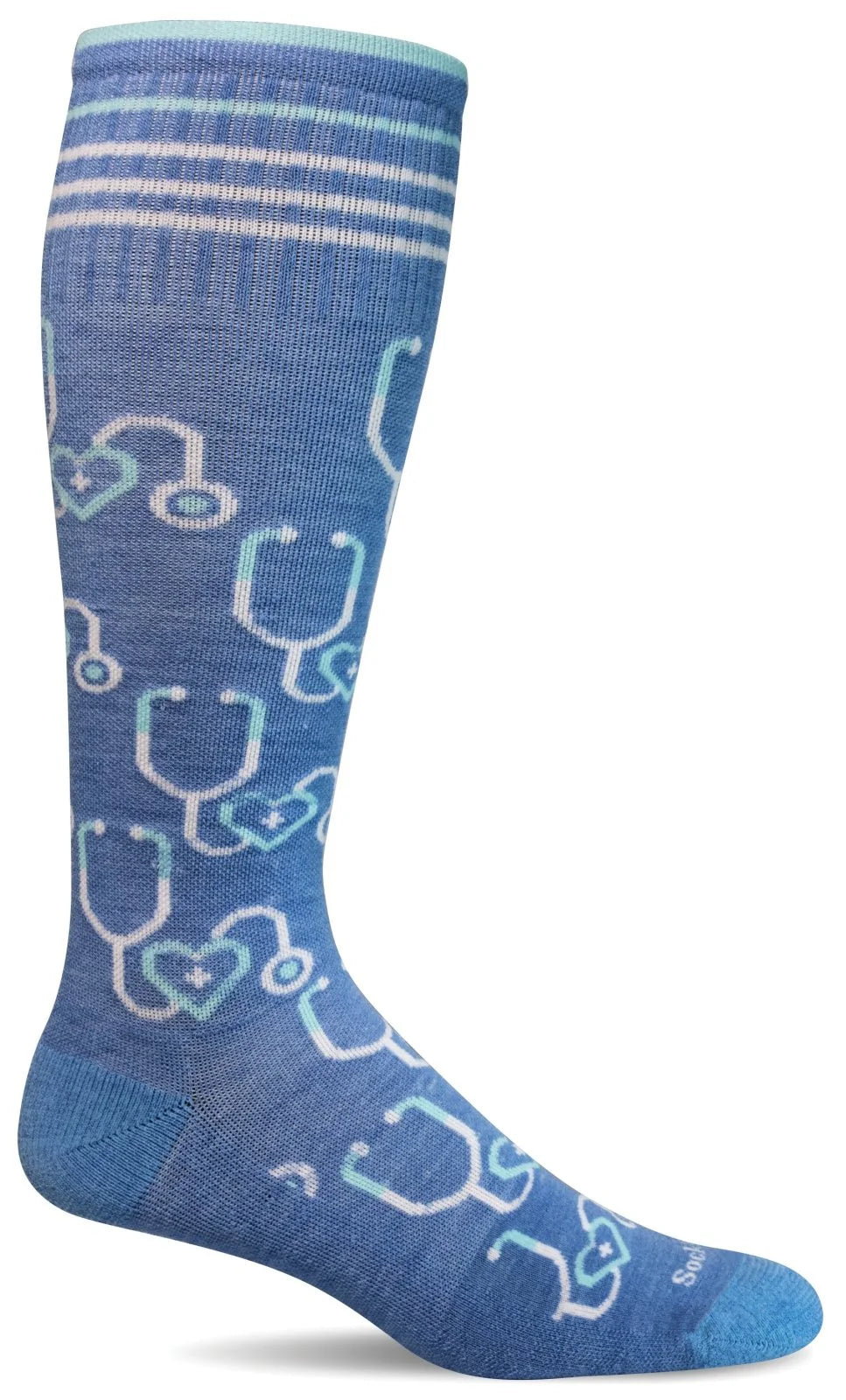 Unisex socks comfy black-Hero | Women's Firm Compression Knee-High