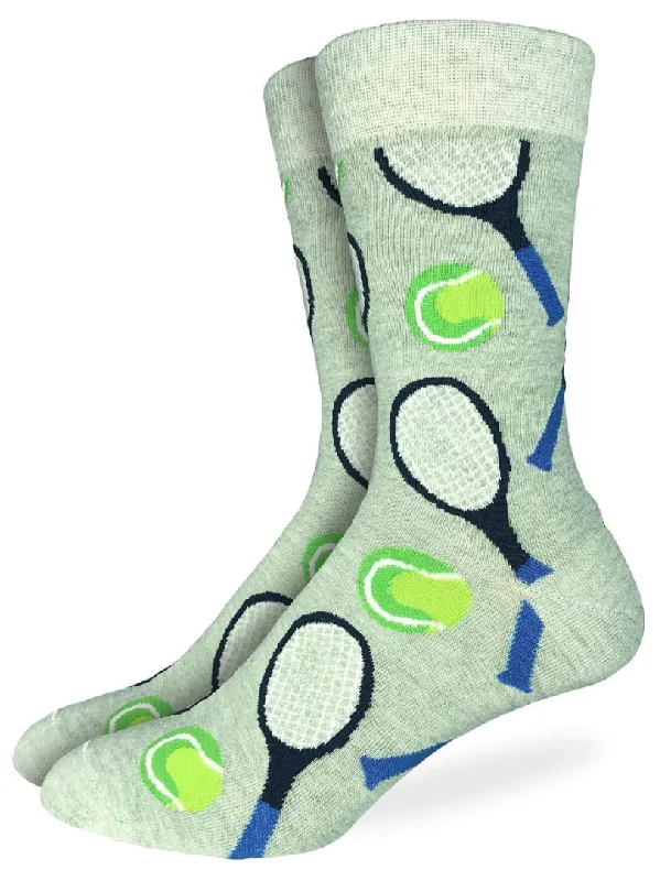 Unisex socks lightweight white-Men's Tennis Crew Sock