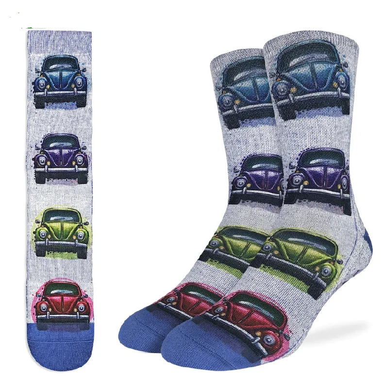 Unisex socks soft white-Men's Vintage Bugs Crew Sock