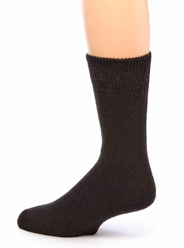 Unisex socks breathable white-Outdoor Terry Lined Crew Alpaca Socks