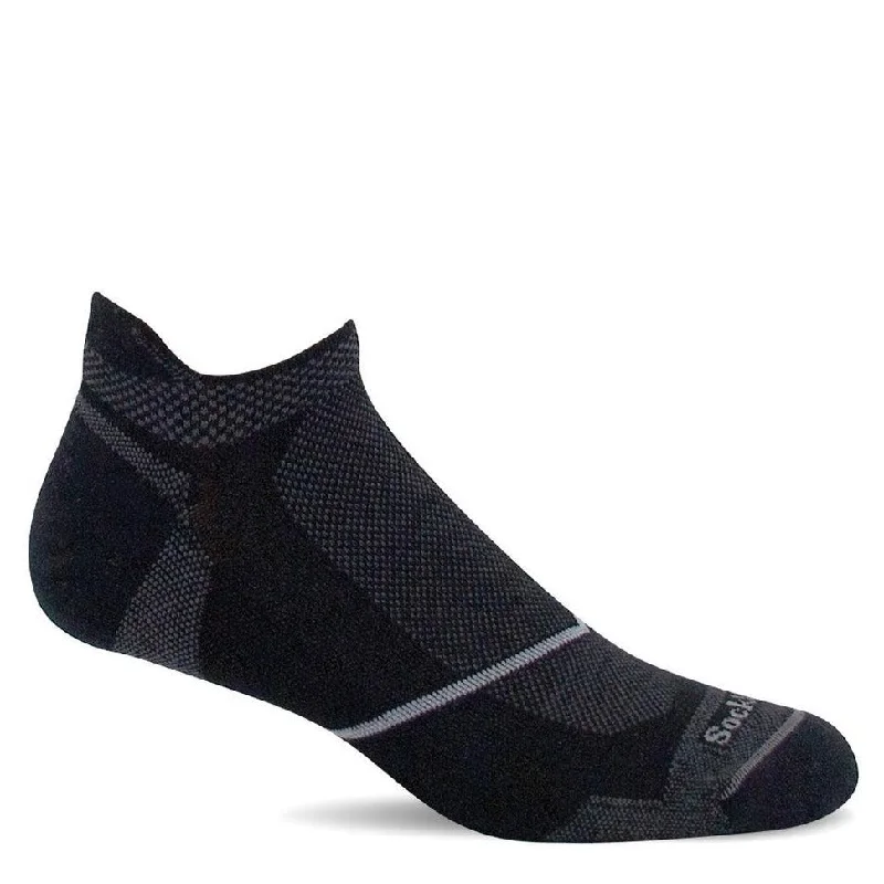 Unisex socks cozy gray-Pulse Micro | Firm Compression No-Show Socks