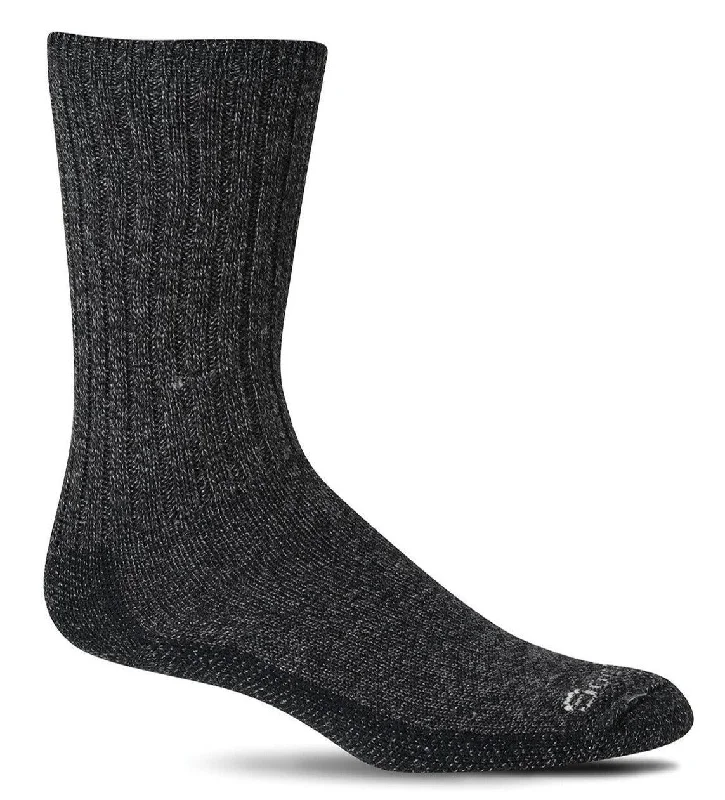 Unisex socks comfy gray-Big Easy | Men's Relaxed Fit Crew