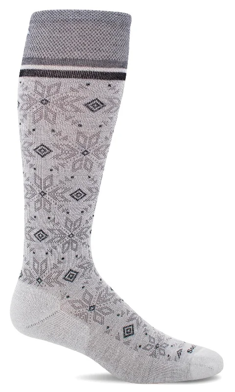 Unisex socks warm black-Winterland | Women's Moderate Compression Knee-High