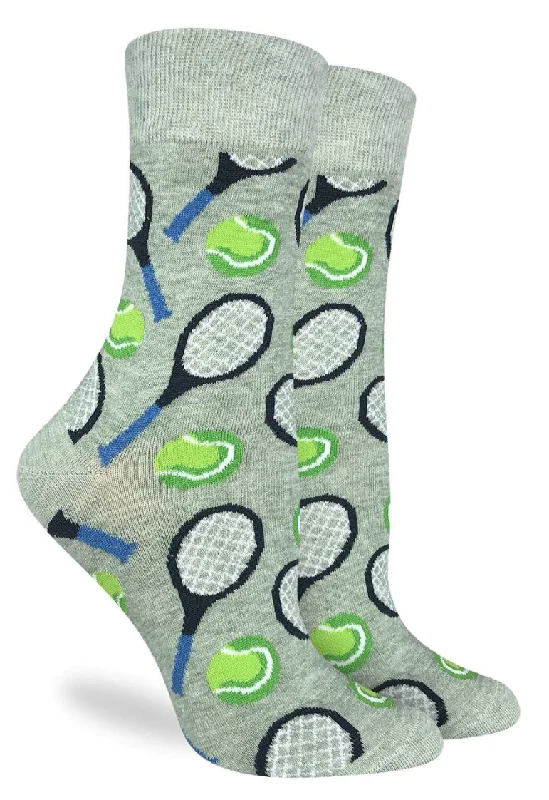 Unisex socks durable gray-Women's Tennis Crew Sock