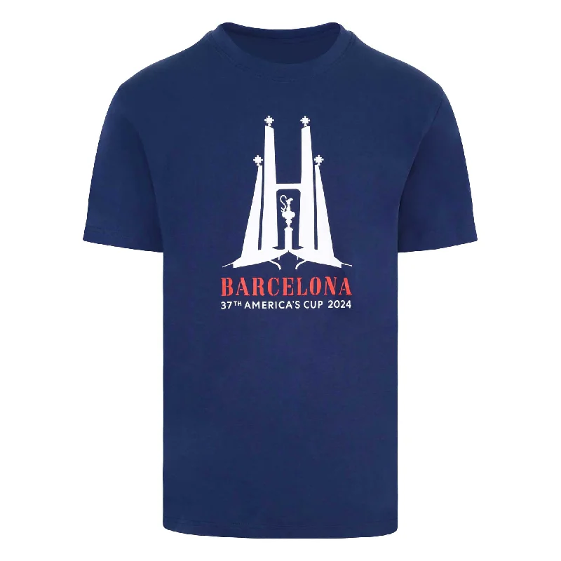 Here are 100 long-tail keywords related to "men's T-shirts" in English, each followed by a "-" as requested:37th America's Cup Sagrada Sails T-Shirt