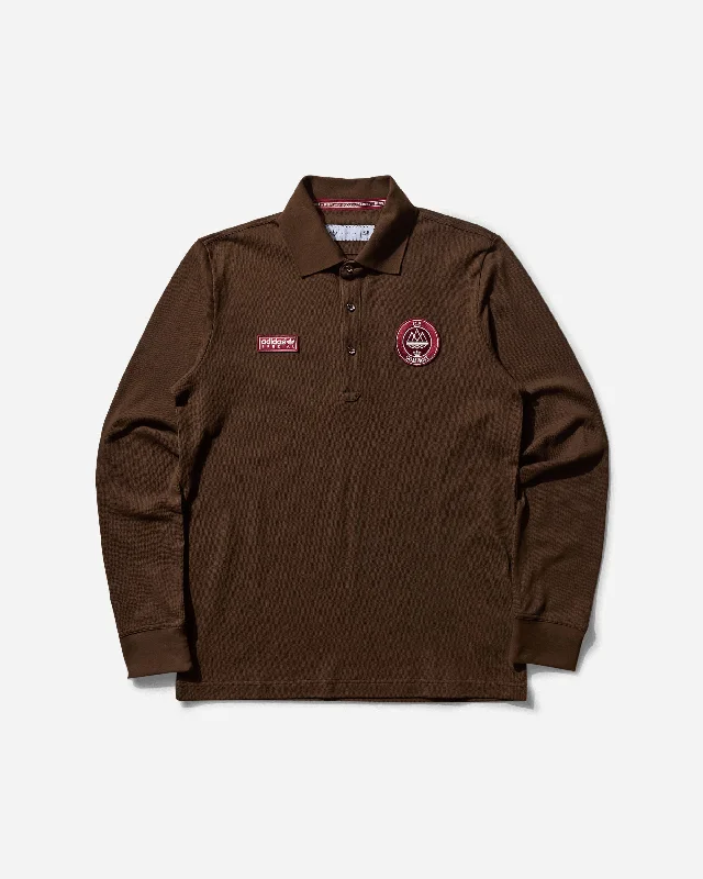 Men's T-shirts durable brown-Men's C.P. Company SPZL Polo Shirt Dust Cargo