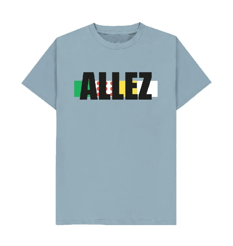 Men's T-shirts durable green-Allez! T-Shirt