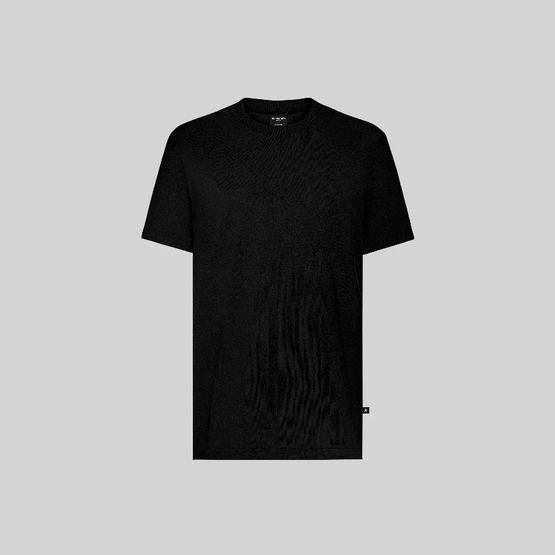 Men's T-shirts slim white-BERLIT T-SHIRT BLACK