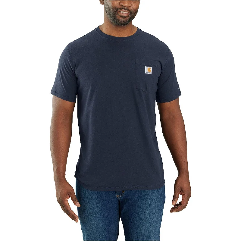 Here are 100 long-tail keywords related to "men's T-shirts" in English, each followed by a "-" as requested:Carhartt Men's Force® Relaxed Fit Midweight Short Sleeve Pocket Tee_Navy