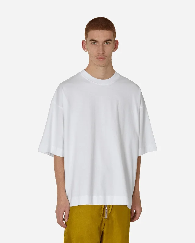 Men's T-shirts slim gray-Oversized T-Shirt White