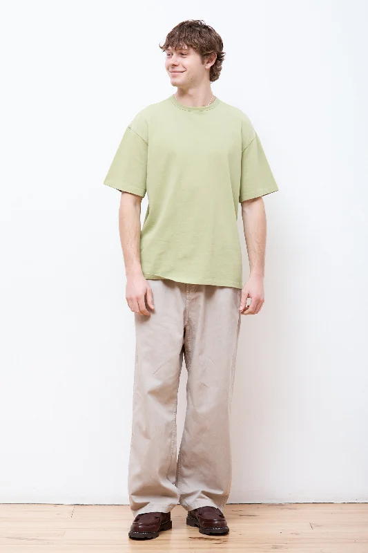 Men's T-shirts everyday green-Loose Fit T-Shirt Avocado