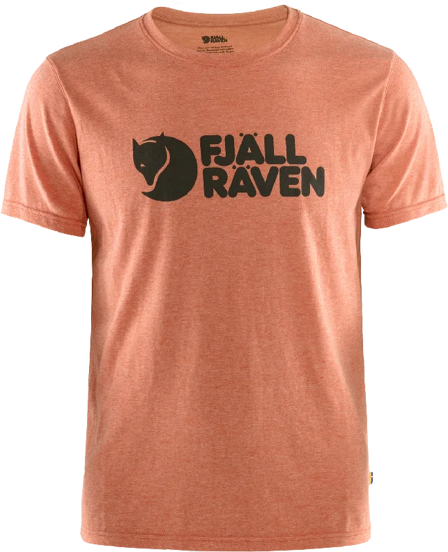 Men's T-shirts stylish tan-Fjallraven Logo Tee