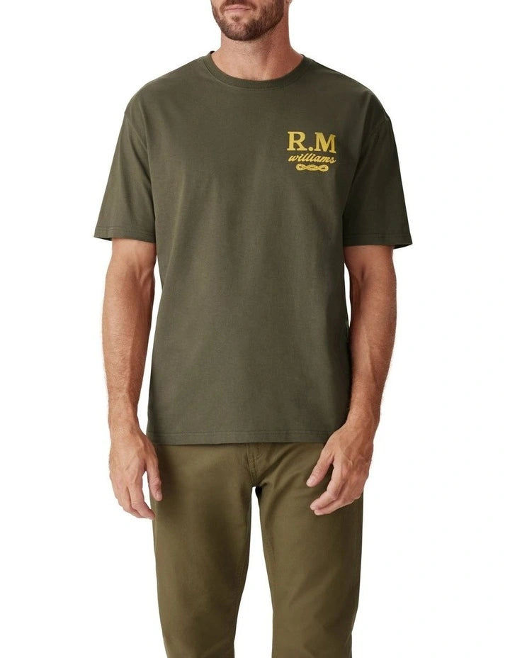 Men's T-shirts comfy navy-Mark Of Quality Tee - Olive