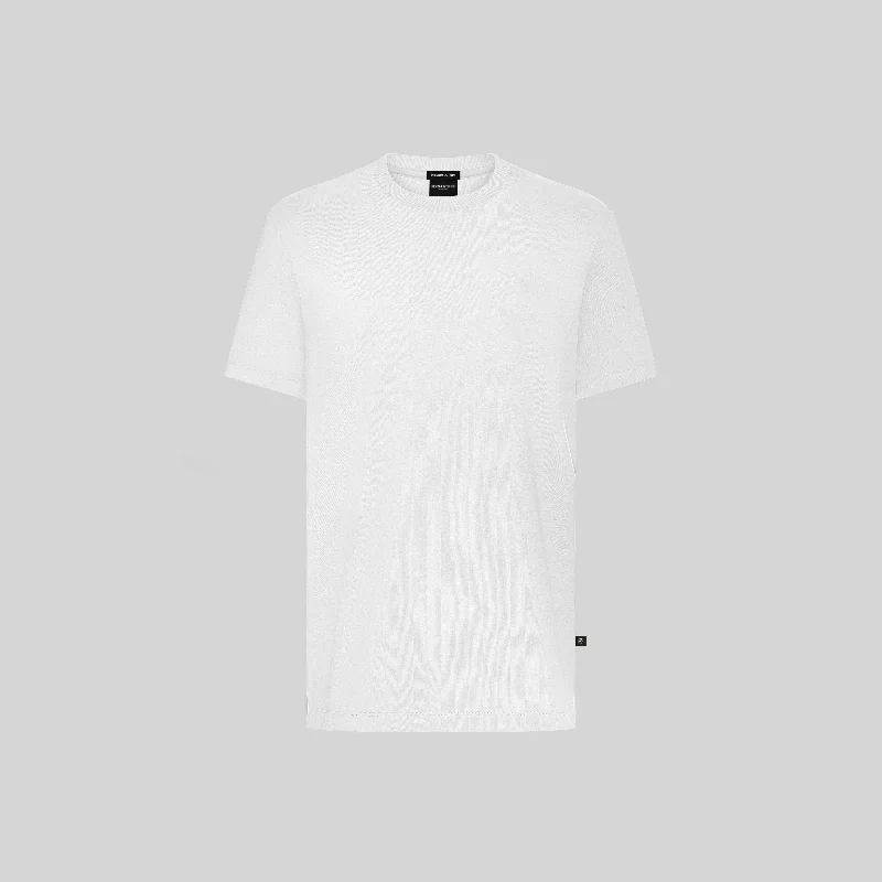 Men's T-shirts slim fit-MAXIMO T-SHIRT WHITE