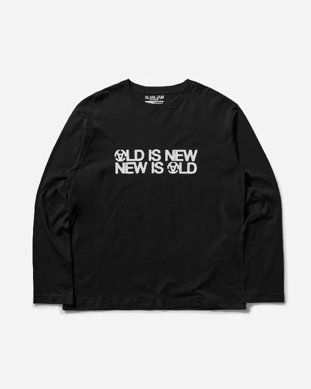 Men's T-shirts soft white-Grailed Longsleeve T-Shirt Black