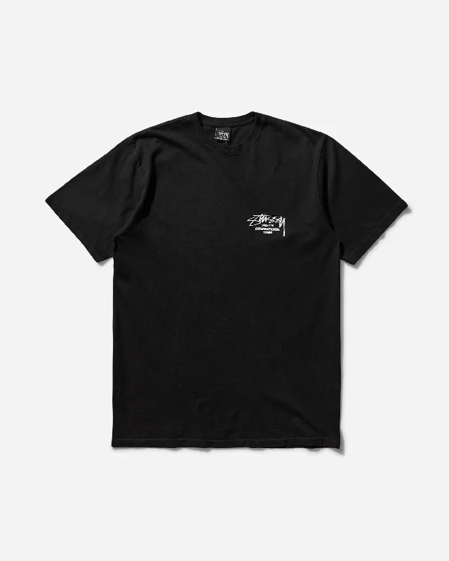 1个𝕏帖子Men's Beat Sounds Pigment Dyed T-Shirt Black