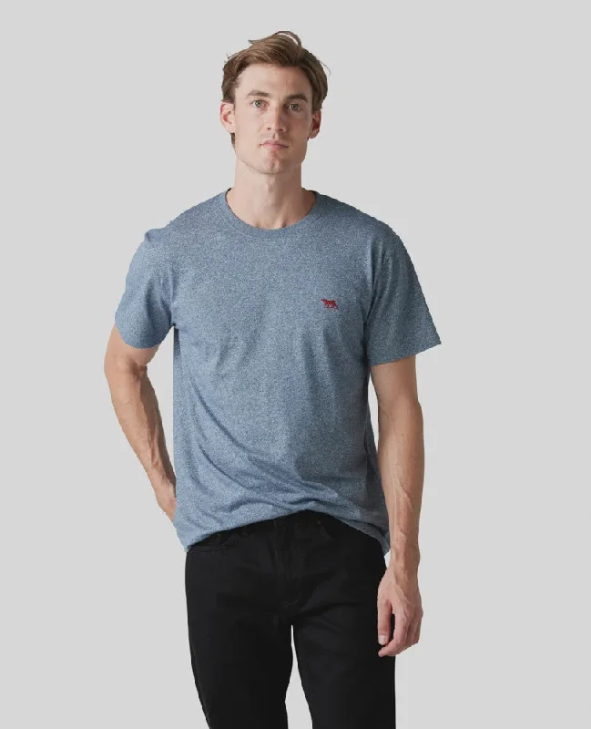 Men's T-shirts lightweight gray-The Gunn T-Shirt - Denim