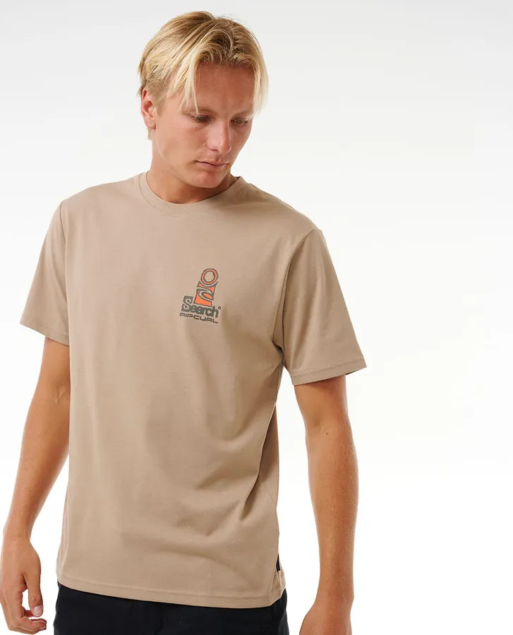 Men's T-shirts comfy brown-Vaporcool Search Stack Tee