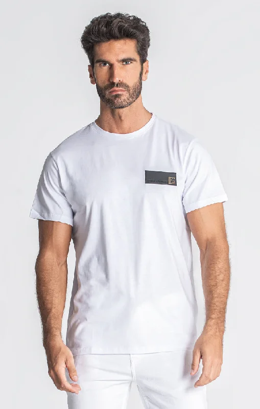 Men's T-shirts lightweight white-White Bergen Tee