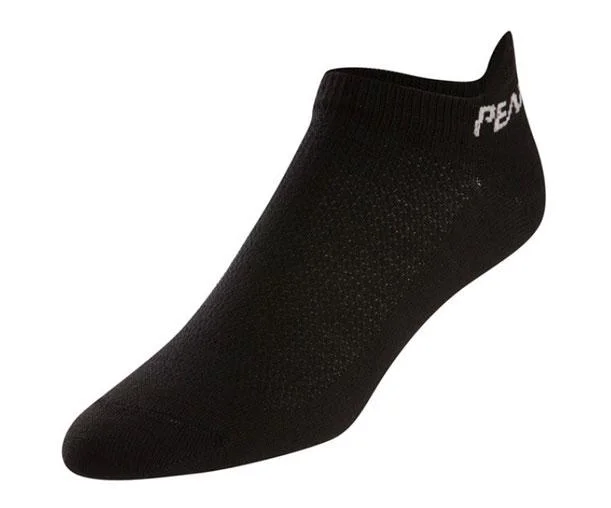 Unisex socks cozy white-Pearl Izumi Attack No Show Sock - Black