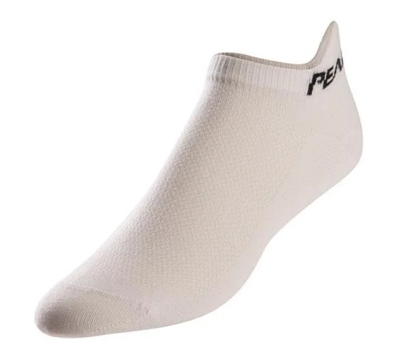 Unisex socks lightweight white-Pearl Izumi Attack No Show Sock - White