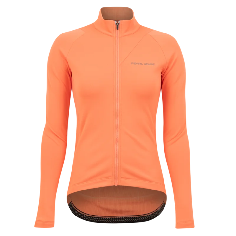 Pearl Izumi Attack Thermal Long Sleeve Jersey - Womens - Sherbert