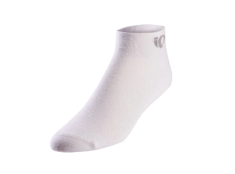 Unisex socks breathable gray-Pearl Izumi Attack Womens Low Sock - White