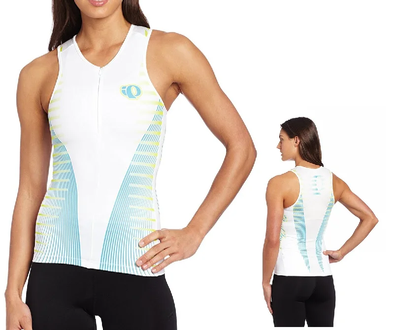 Pearl Izumi Elite InRCool Ltd Tri Singlet - Womens - Futuristic Scuba Blue