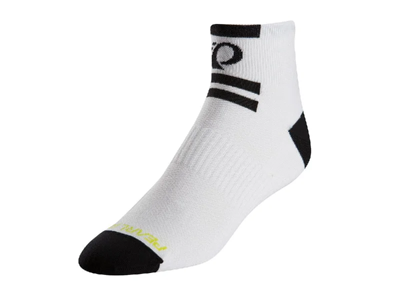 Unisex socks warm tan-Pearl Izumi Elite Low Sock - Pi Core White - 2017