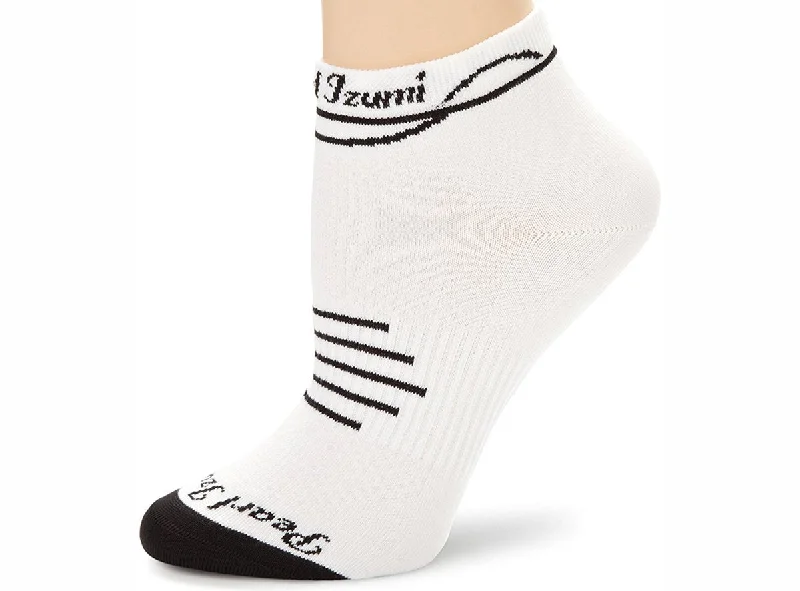 Unisex socks breathable black-Pearl Izumi Elite Low Sock - Womens - White