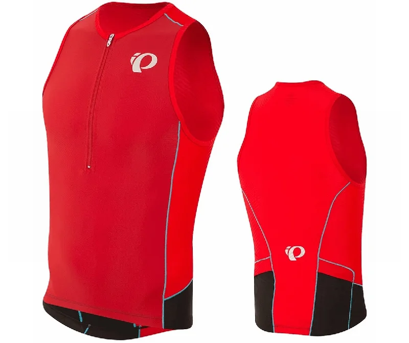 Pearl Izumi Elite Pursuit Tri Singlet - True Red-Chili Pepper