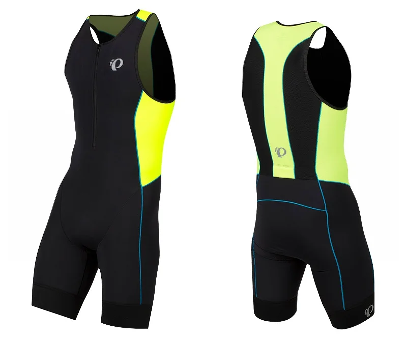 Pearl Izumi Elite Pursuit Tri Suit - Black-Screaming Yellow - 2019