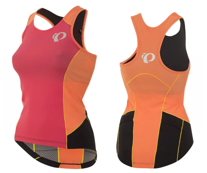 Pearl Izumi Elite Pursuit Tri Tank - Womens - Rouge Red-Clementine