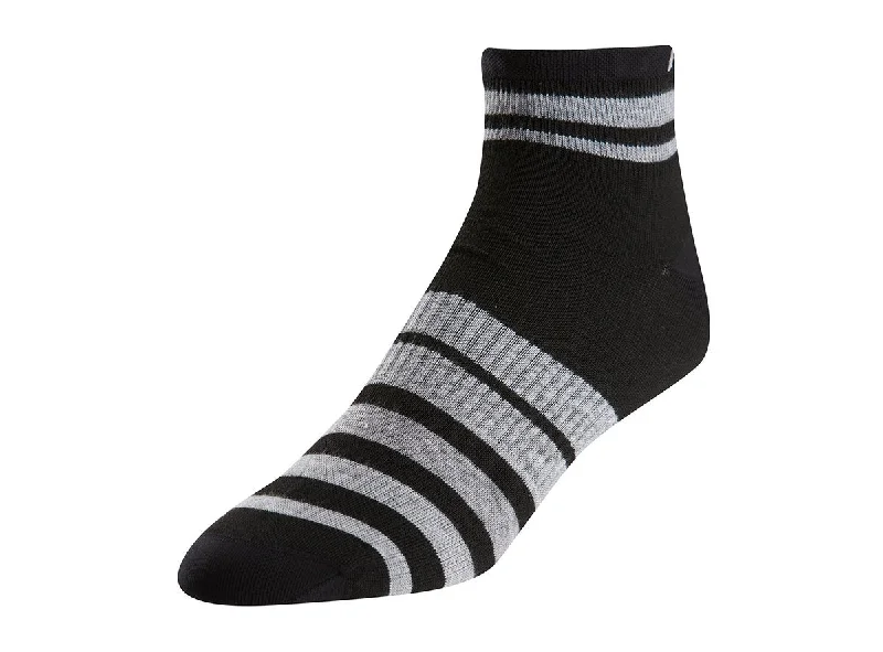 Unisex socks casual white-Pearl Izumi Elite Sock - Womens - Pi Core Black