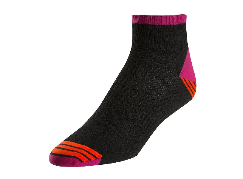 Unisex socks breathable gray-Pearl Izumi Elite Sock - Womens - Triangle Purple Wine