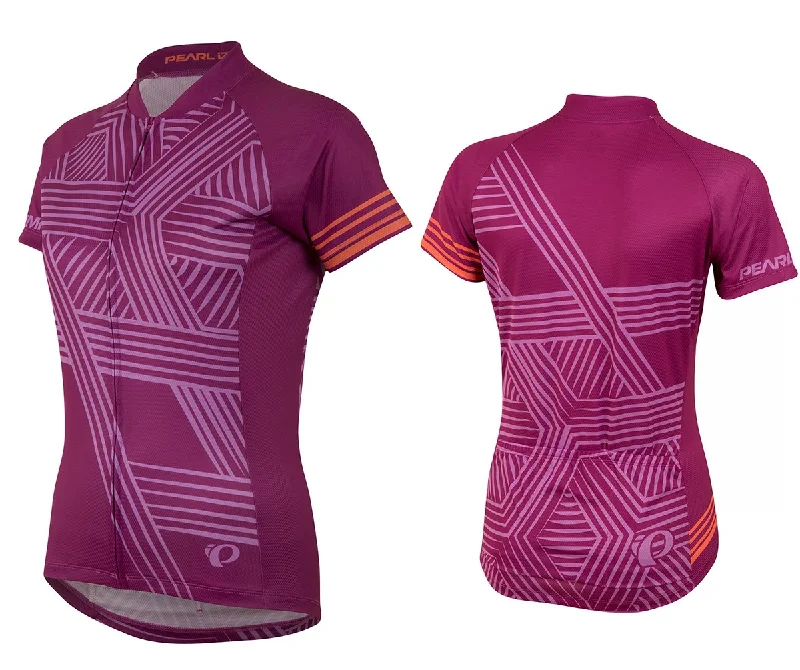 Pearl Izumi LTD Short Sleeve MTB Jersey - Womens - Hex Purple Wine