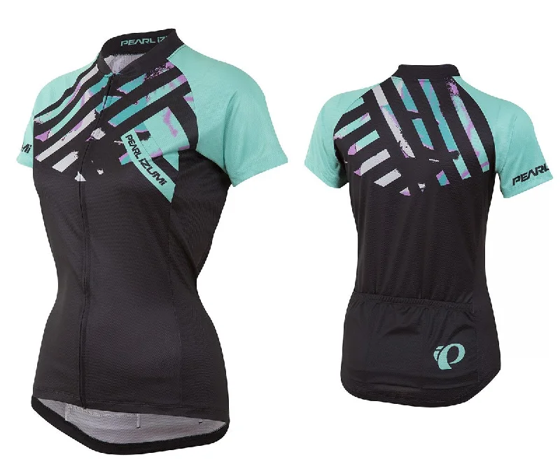 Pearl Izumi LTD Short Sleeve MTB Jersey - Womens - Stripe Viridian Green