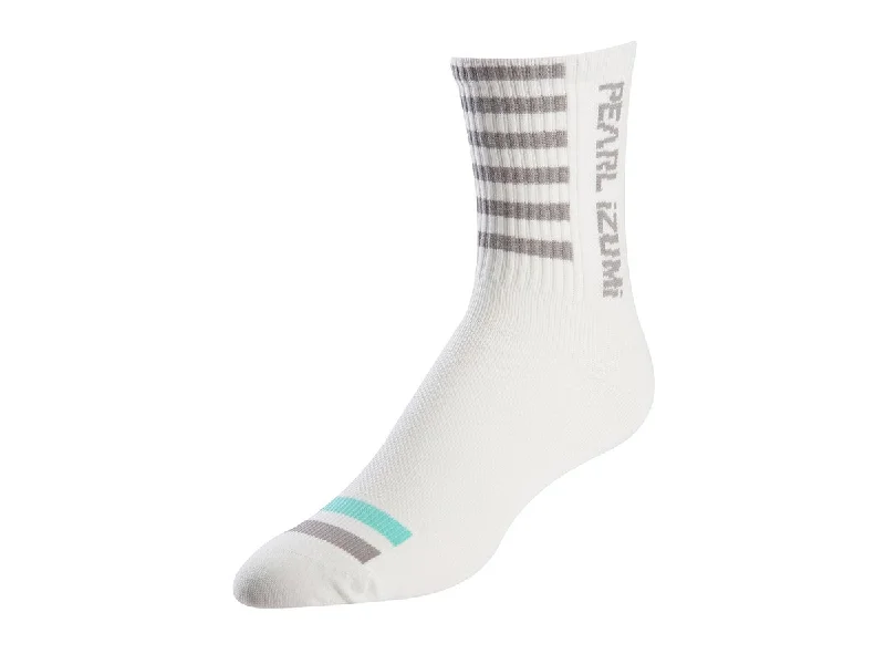 Unisex socks comfy gray-Pearl Izumi Pro Tall Sock - Womens - White