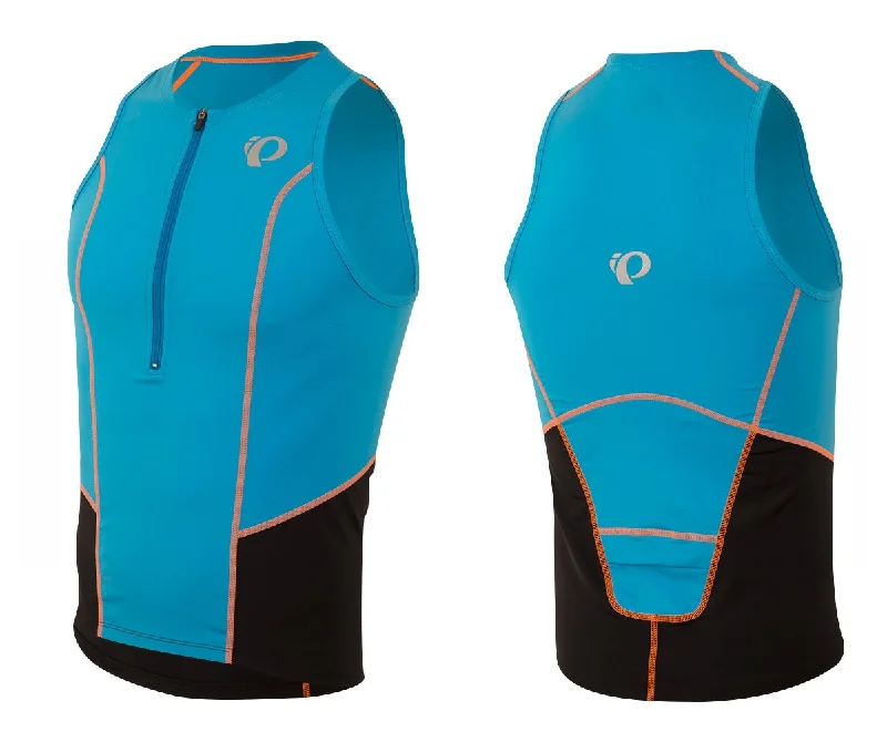 Pearl Izumi Select Pursuit Tri Singlet - Bel Air Blue-Black