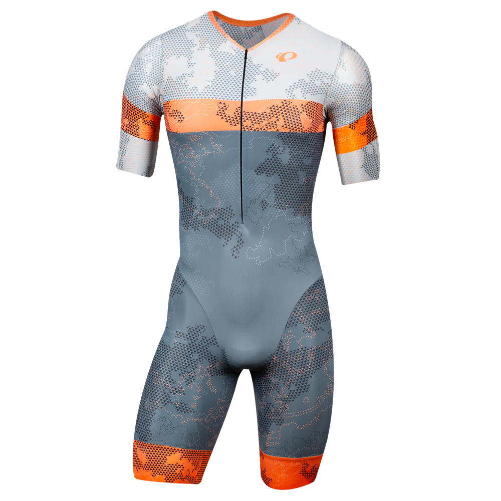 Pearl Izumi Team Octane Suit - Turbulence-S Orange Pulse