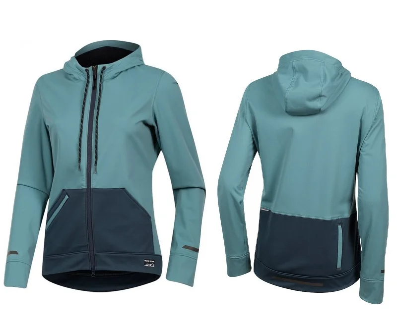 Pearl Izumi Versa Softshell Hoodie - Womens - Arctic-Midnight Navy