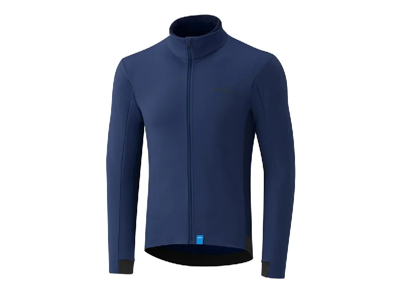 Shimano Wind Long Sleeve Road Jersey - Blue